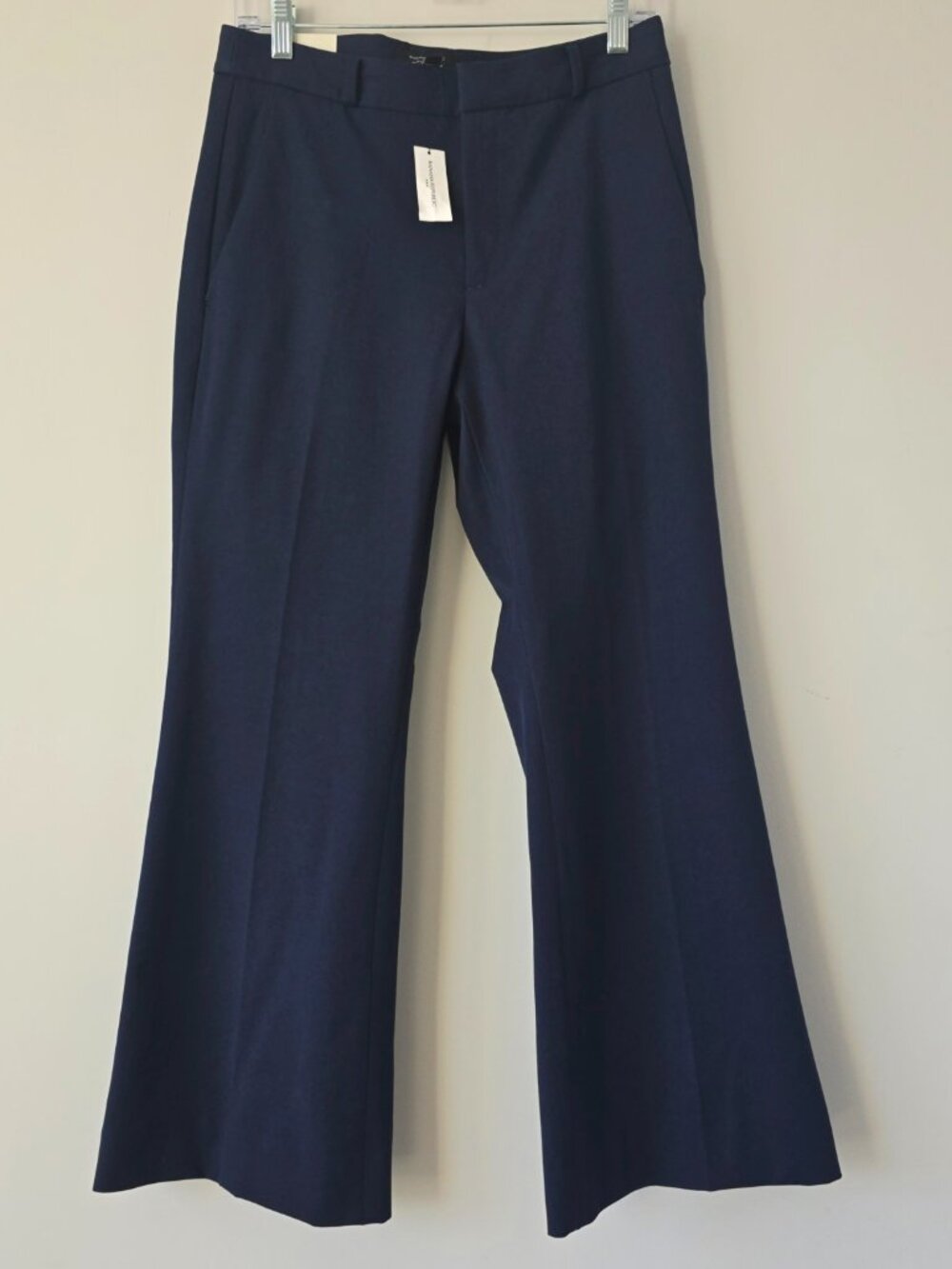 Banana Republic Sloan Bootcut Pants 6P Navy NWT Polished